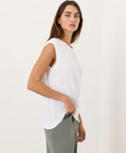 Women Pact Organic Featherweight Slub Relaxed Muscle Tee