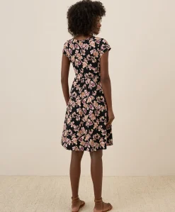 Women Pact Organic Fit & Flare Crossover Dress