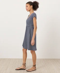 Women Pact Organic Fit & Flare Crossover Dress