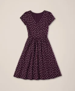 Women Pact Organic Fit & Flare Crossover Dress