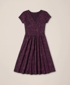 Women Pact Organic Fit & Flare Crossover Dress