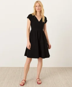 Women Pact Organic Fit & Flare Crossover Dress