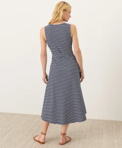 Women Pact Organic Fit & Flare Easy V-Neck Dress