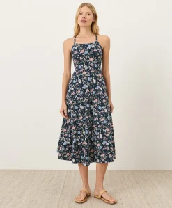 Women Pact Organic Fit & Flare Midi Dress