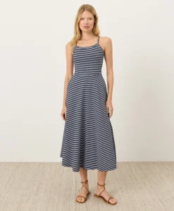 Women Pact Organic Fit & Flare Midi Dress