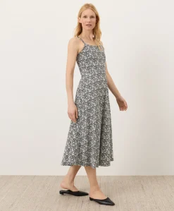 Women Pact Organic Fit & Flare Midi Dress