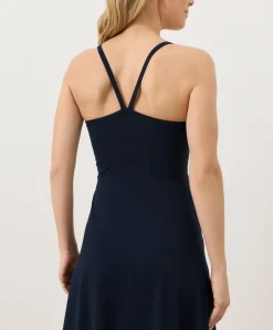 Women Pact Organic Fit & Flare Midi Dress