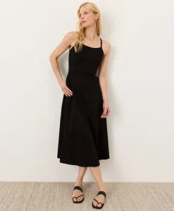 Women Pact Organic Fit & Flare Midi Dress