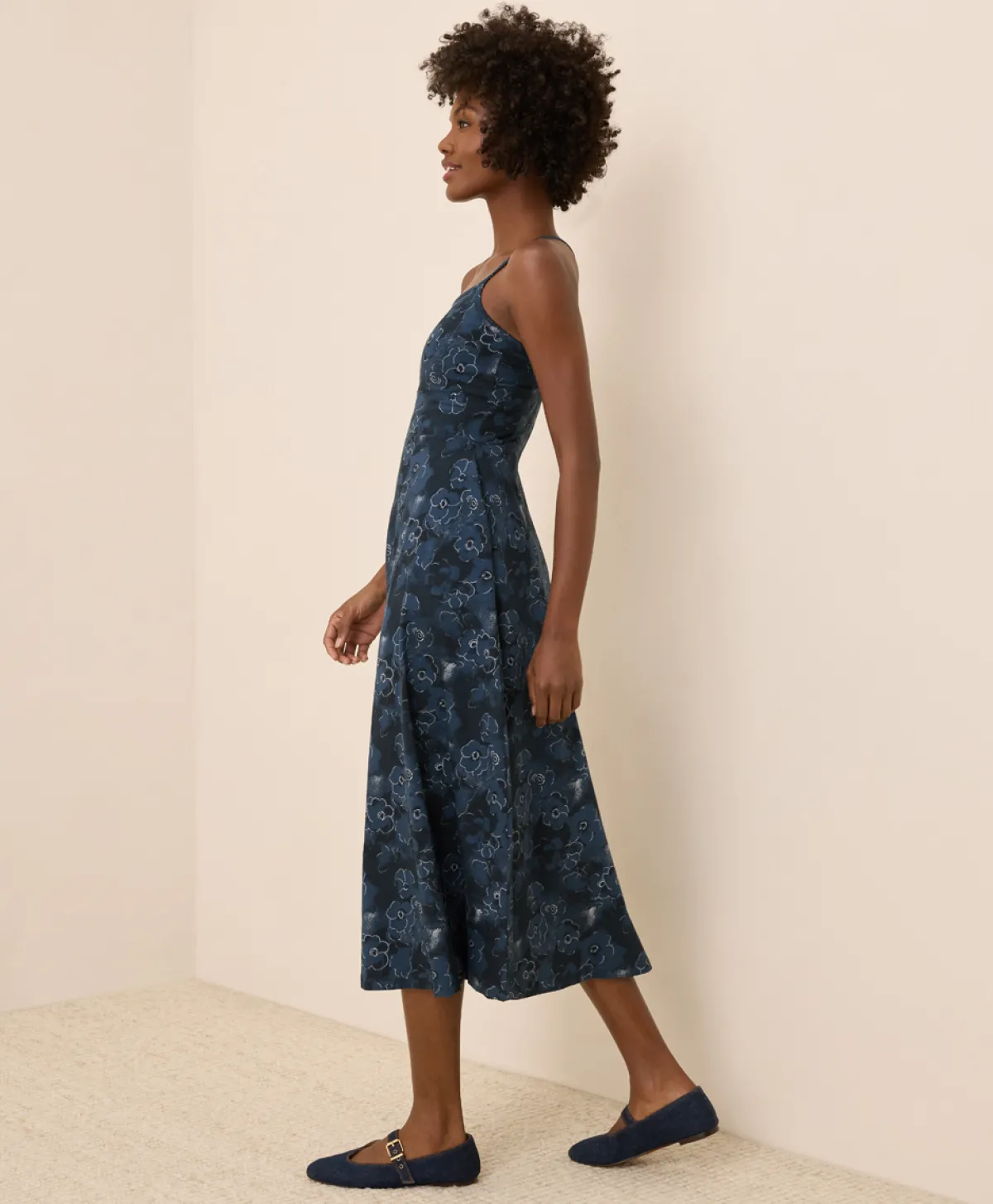 Women Pact Organic Fit & Flare Midi Dress