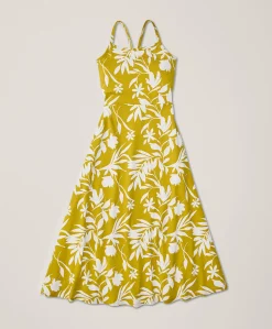 Women Pact Organic Fit & Flare Midi Dress