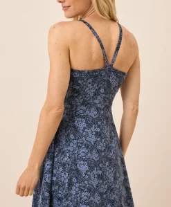 Women Pact Organic Fit & Flare Midi Dress