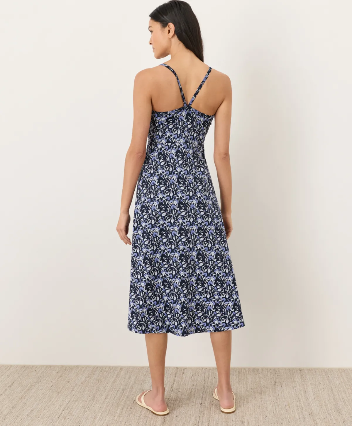 Women Pact Organic Fit & Flare Midi Dress