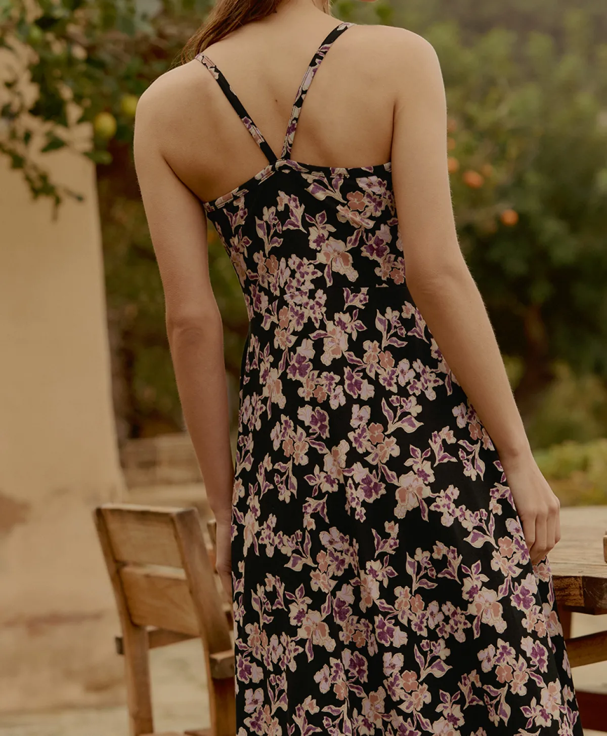 Women Pact Organic Fit & Flare Midi Dress