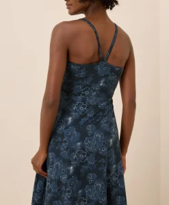 Women Pact Organic Fit & Flare Midi Dress