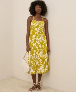 Women Pact Organic Fit & Flare Midi Dress