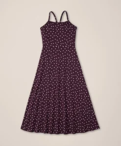 Women Pact Organic Fit & Flare Midi Dress