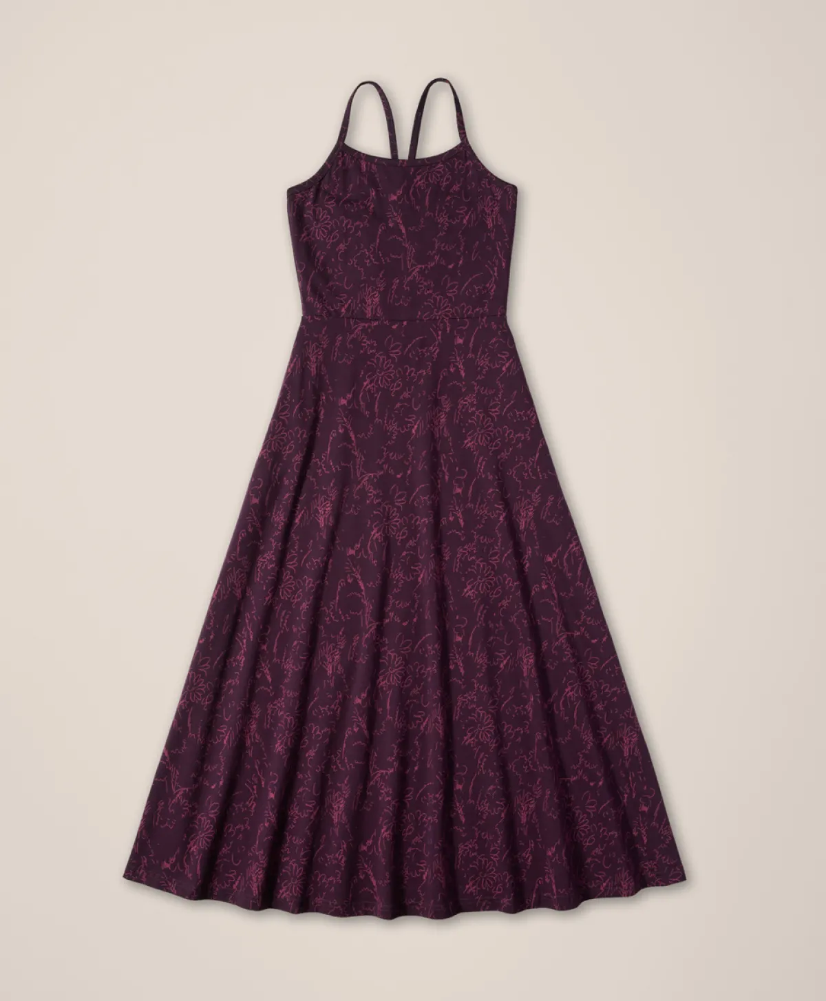 Women Pact Organic Fit & Flare Midi Dress
