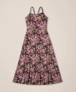 Women Pact Organic Fit & Flare Midi Dress