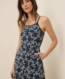 Women Pact Organic Fit & Flare Midi Dress