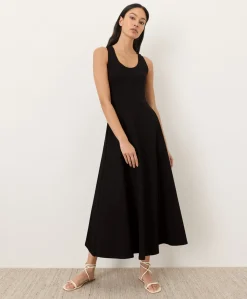 Women Pact Organic Fit & Flare Open Back Maxi Dress