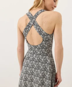 Women Pact Organic Fit & Flare Open Back Maxi Dress