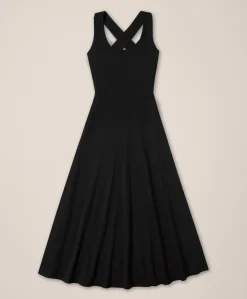 Women Pact Organic Fit & Flare Open Back Maxi Dress