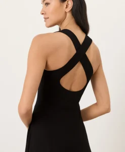Women Pact Organic Fit & Flare Open Back Maxi Dress