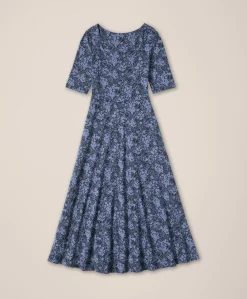 Women Pact Organic Fit & Flare Signature Scoop Dress