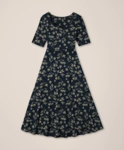 Women Pact Organic Fit & Flare Signature Scoop Dress