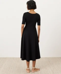 Women Pact Organic Fit & Flare Signature Scoop Dress