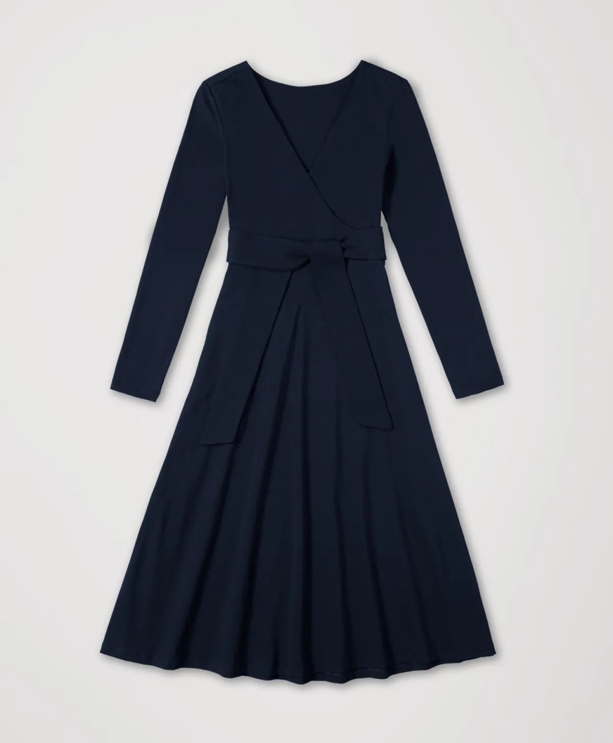 Women Pact Organic Fit & Flare Wrap Dress