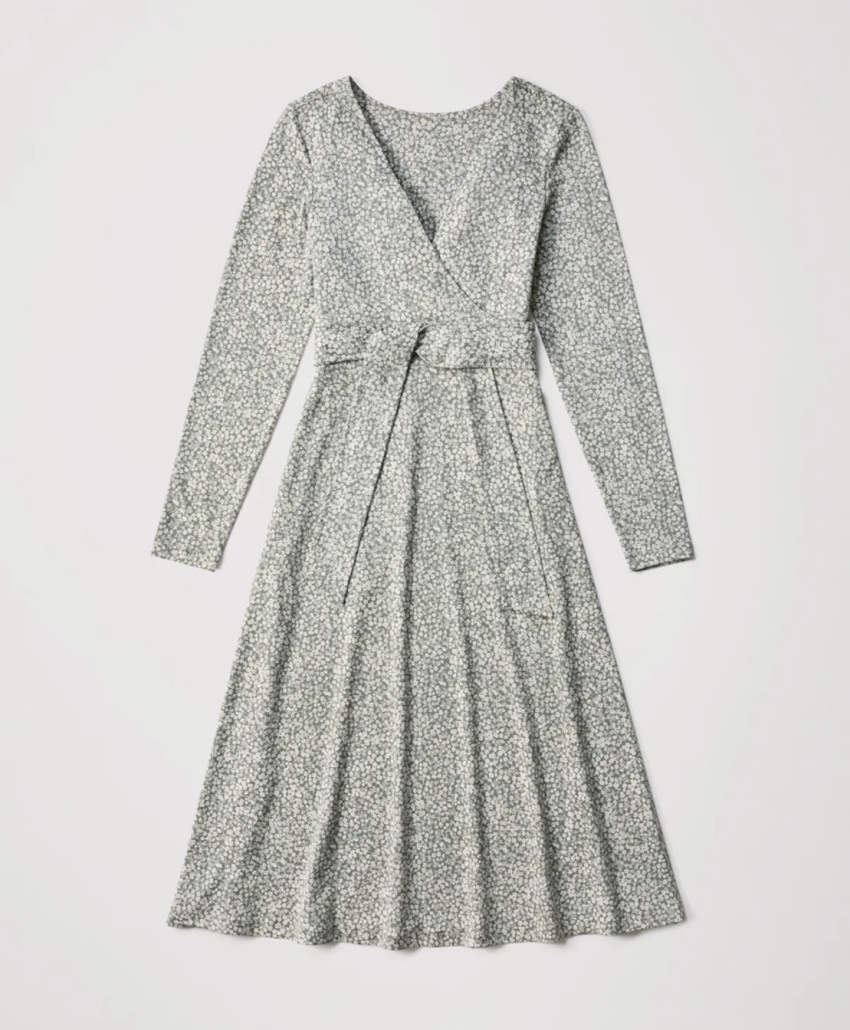 Women Pact Organic Fit & Flare Wrap Dress