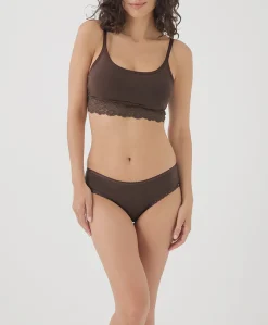 Women Pact Organic Lace Cheeky Hipster