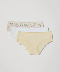 Women Pact Organic Lace Cheeky Hipster 3-Pack