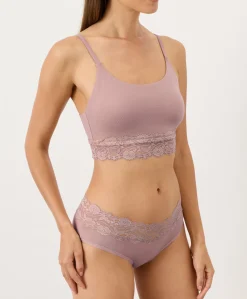 Women Pact Organic Lace Modern Scoop Bralette