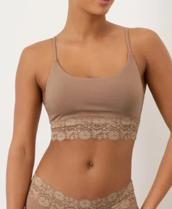 Women Pact Organic Lace Modern Scoop Bralette