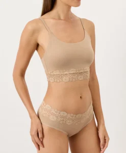 Women Pact Organic Lace Modern Scoop Bralette