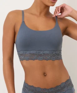 Women Pact Organic Lace Modern Scoop Bralette