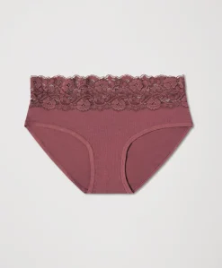 Women Pact Organic Lace Waist Brief