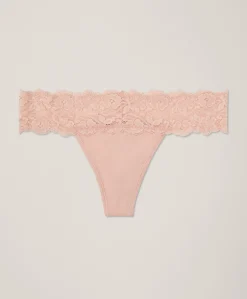 Women Pact Organic Lace Waist Thong