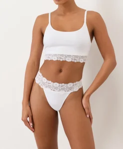 Women Pact Organic Lace Waist Thong