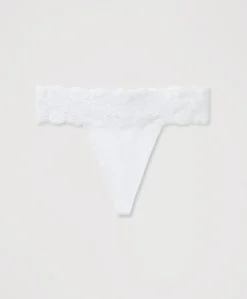 Women Pact Organic Lace Waist Thong