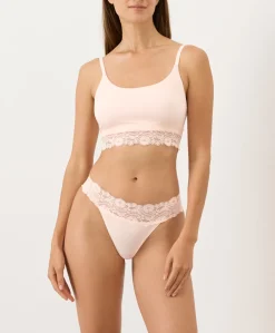 Women Pact Organic Lace Waist Thong