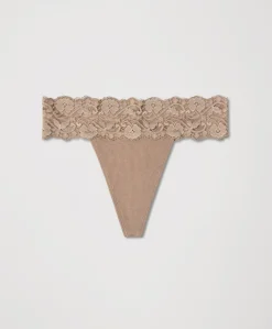 Women Pact Organic Lace Waist Thong