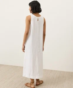 Women Pact Organic Linen Easy Tank Dress