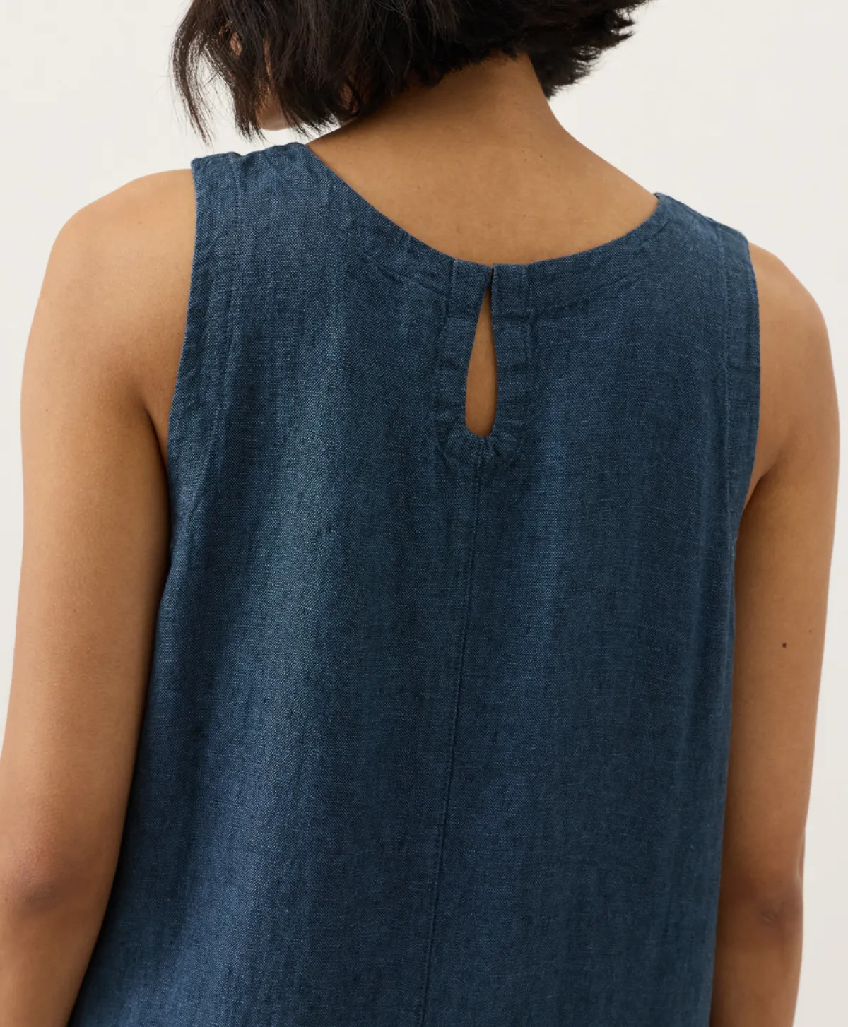 Women Pact Organic Linen Easy Tank Dress