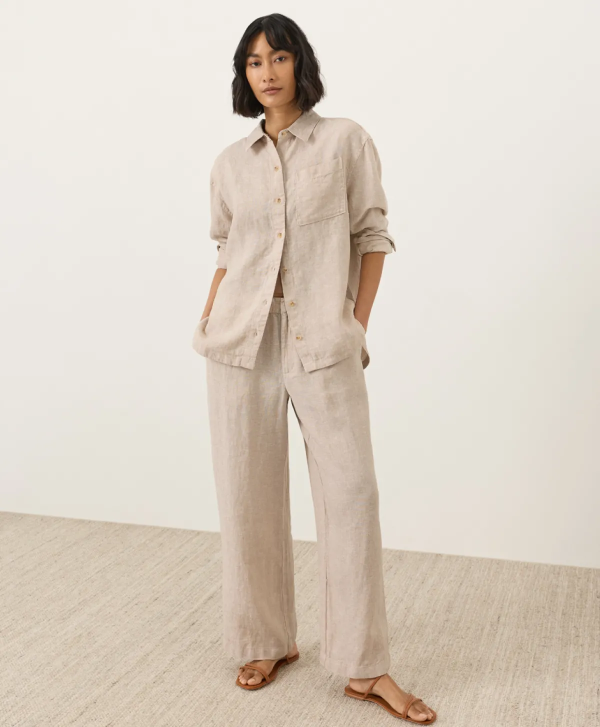 Women Pact Organic Linen Perfect Set