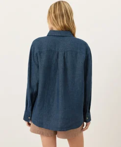 Women Pact Organic Linen Relaxed Shirt