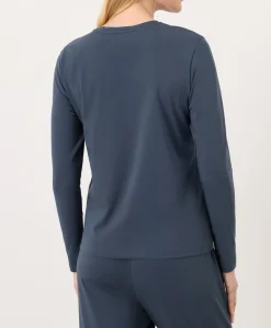 Women Pact Organic Luxe Essential Crewneck Long Sleeve Tee