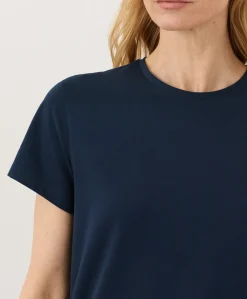 Women Pact Organic Luxe Essential Crewneck Tee